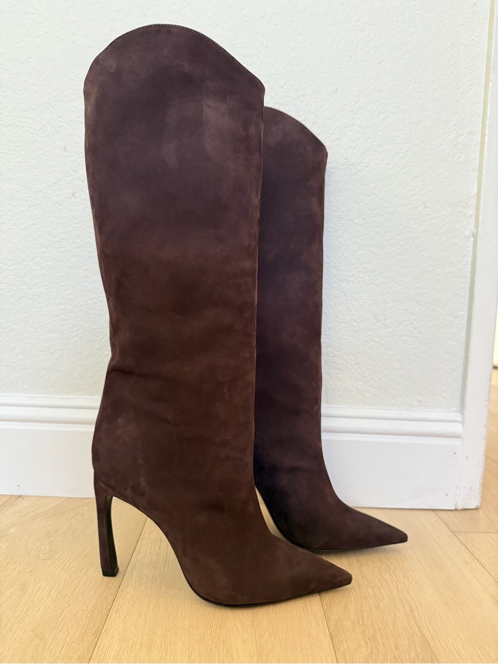 Schutz Maryana Sculpt Nubuck boot - Picture 2 of 4